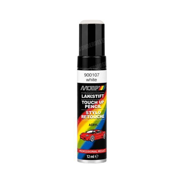 Motip Lakstift hoogglans wit 12ml