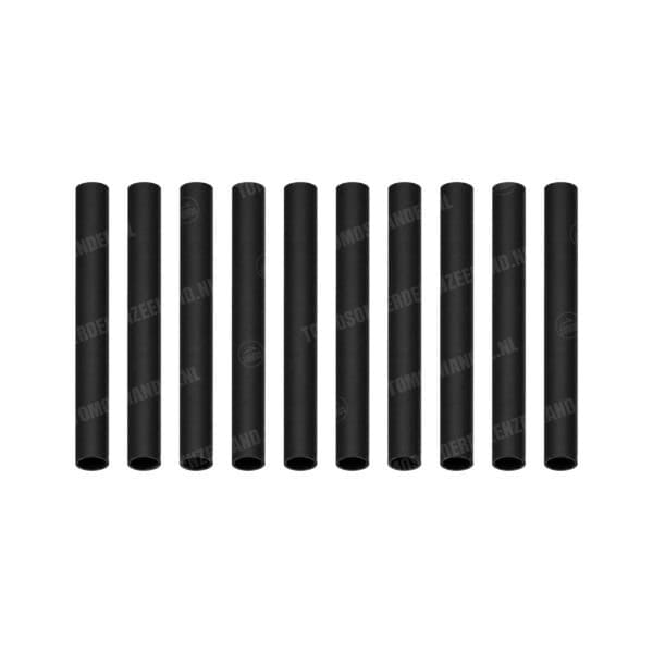 Krimpkous zwart 3.5x40mm 10 stuks