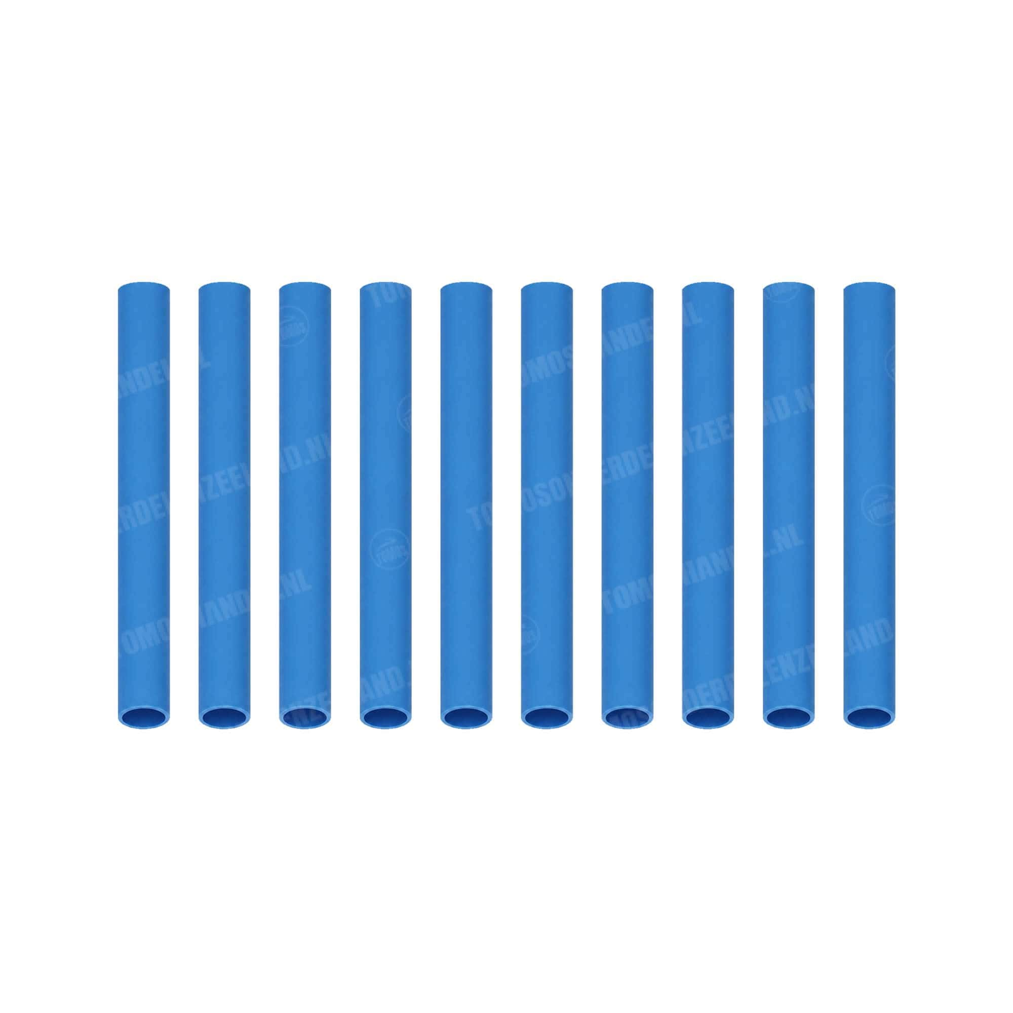 Krimpkous blauw 3.5x40mm 10 stuks