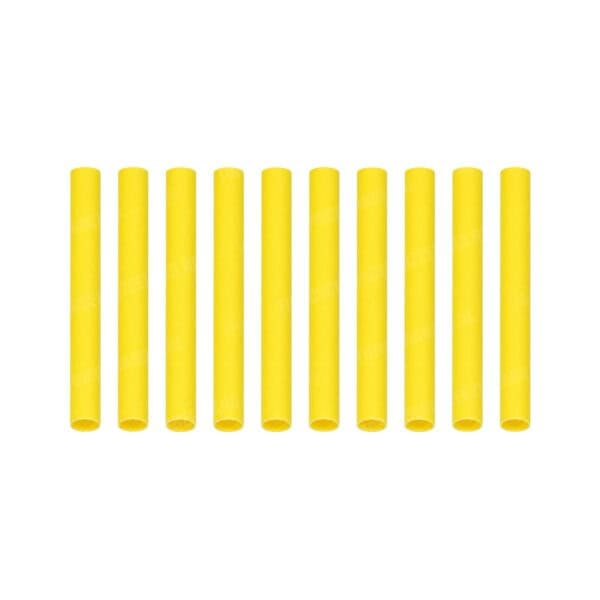 Krimpkous geel 3.5x40mm 10 stuks