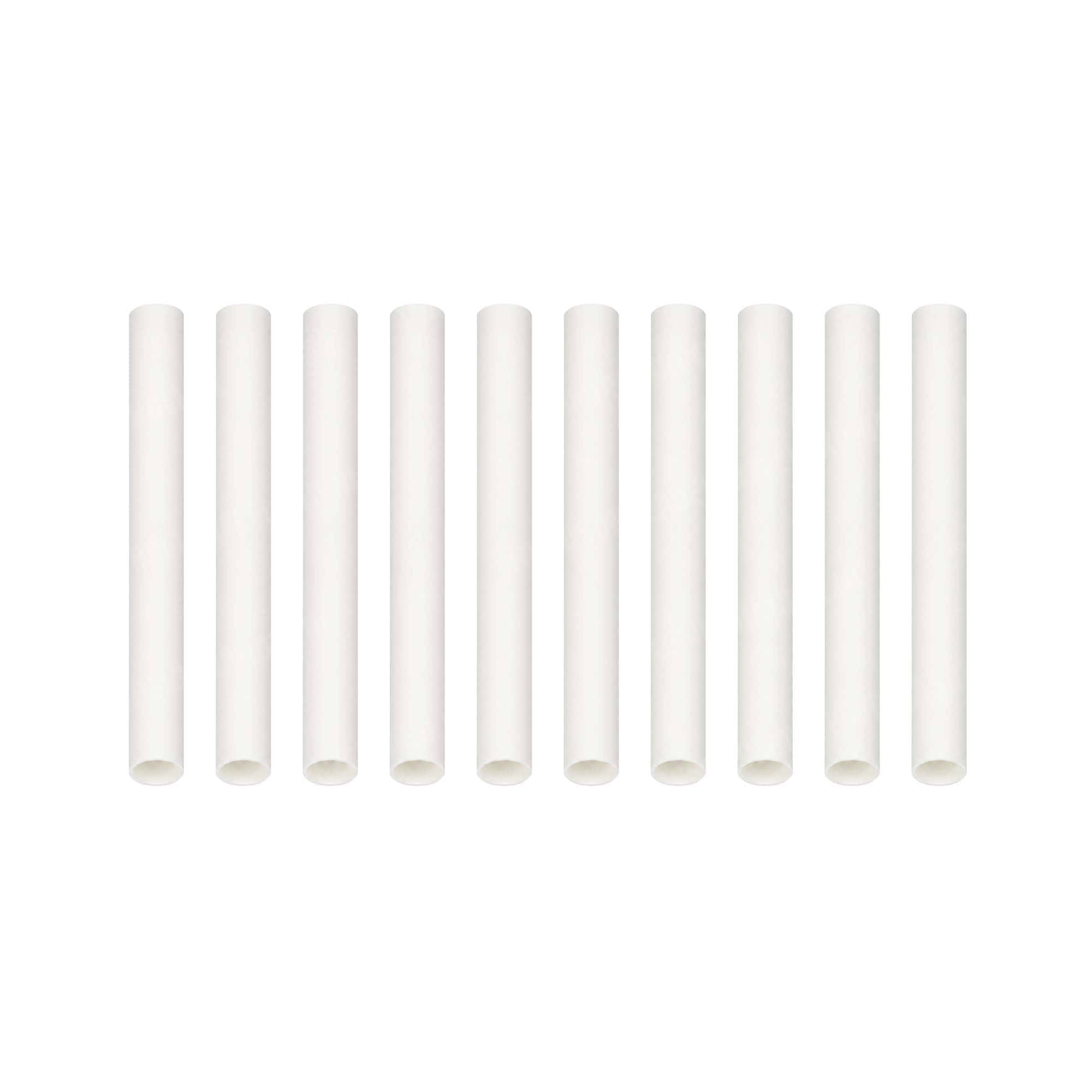 Krimpkous wit 3.5x40mm 10 stuks