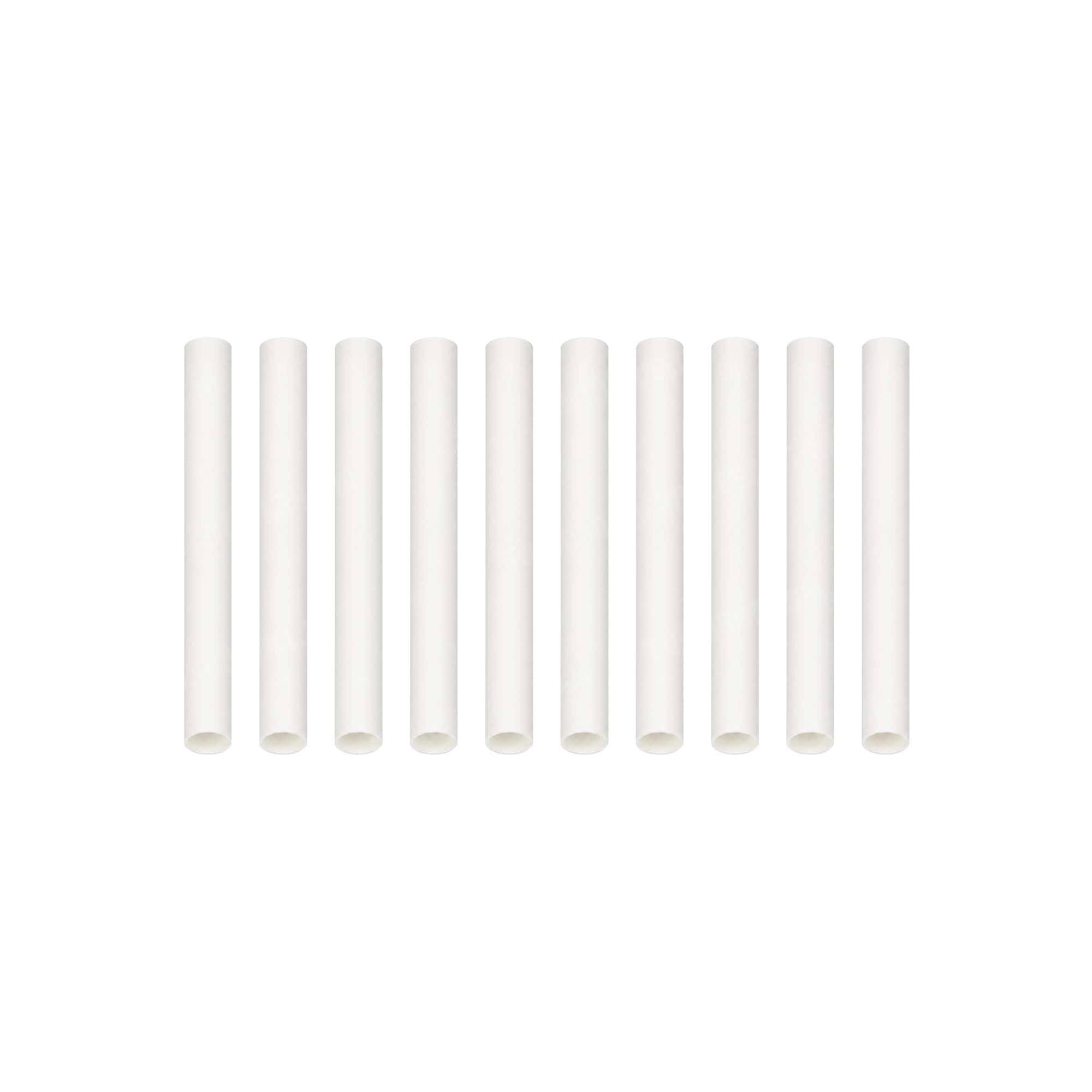 Krimpkous wit 2x40mm 10 stuks