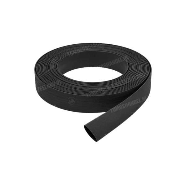 Krimpkous 10mm zwart 5 meter
